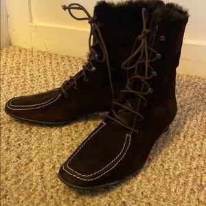 Kate Spade Fir Lined Booties